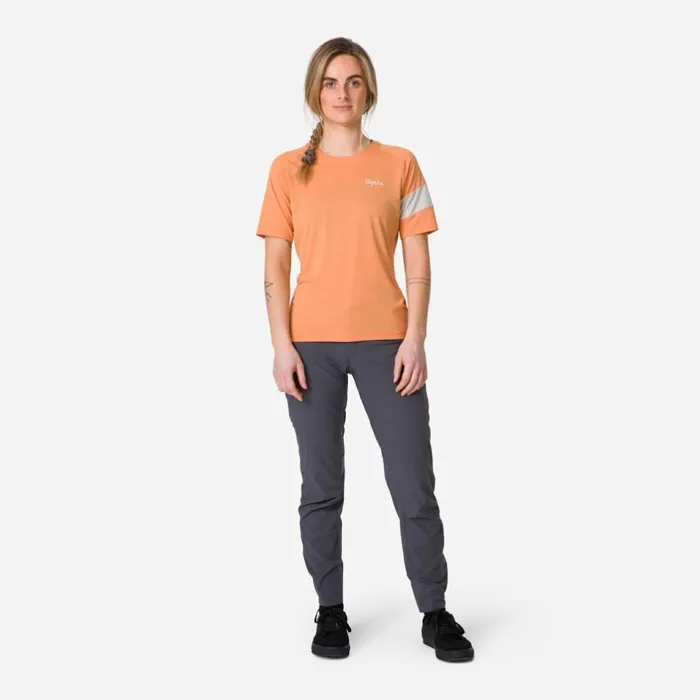 Women MTB Trail Technical TShirt Navy Peony Dress Bluesdark Greylight Greycaramel Silver Gray Rapha Hoodies TShirts and Tops