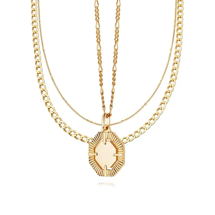 Women Necklace Layering Sets Daisy London Jewellery Elevated Heirloom Necklace Layering Set Women Necklace Layering Sets Daisy London Jewellery Elevated Heirloom Necklace Layering Set