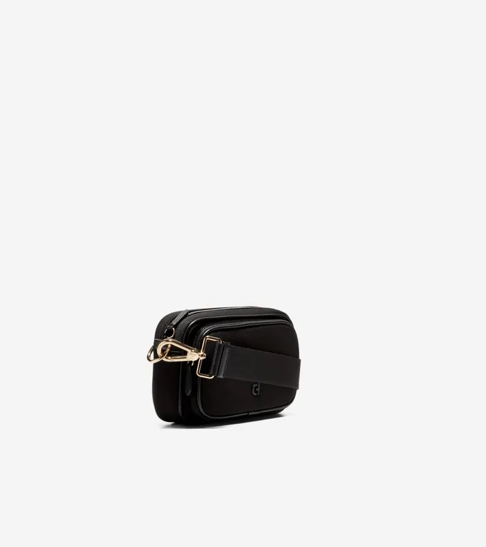 Women Neoprene Transit Bag Black Cole Haan Crossbody Bags