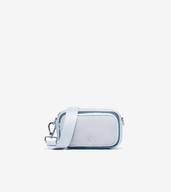 Women Neoprene Transit Bag Heatherstorm Gray Cole Haan Crossbody Bags