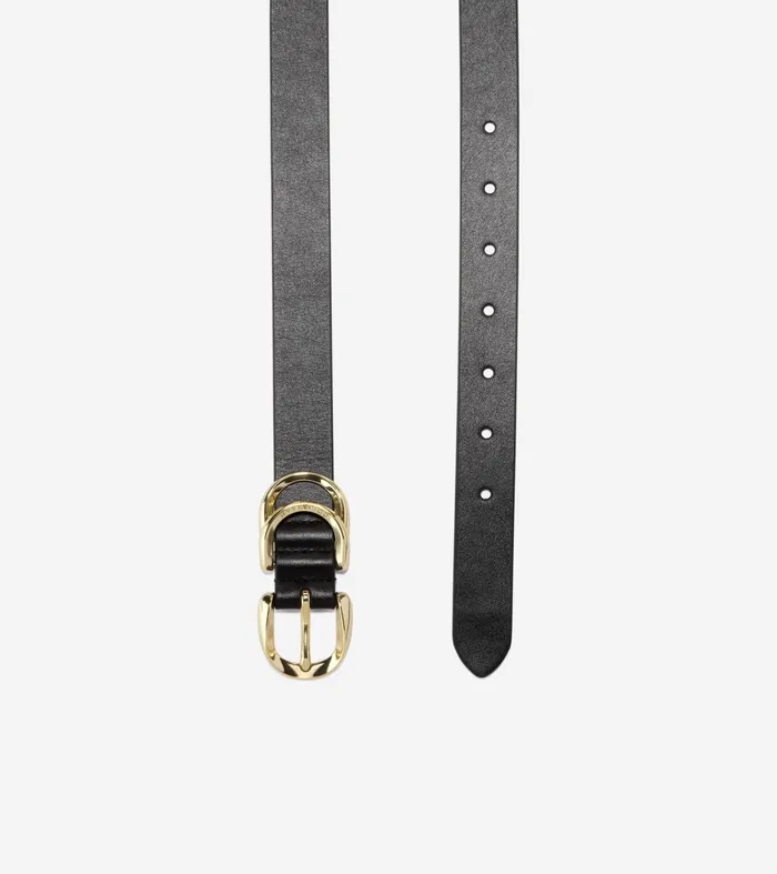 Women Organic Harness Belt Black Cole Haan Belts