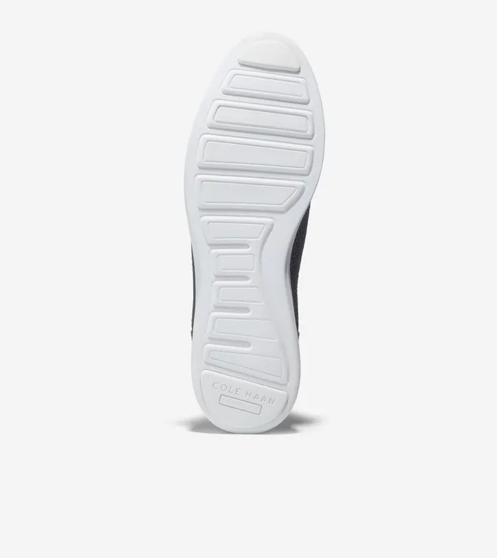Women Original Grand Cloudfeel Meridian Loafer Navy Knitoptic White Cole Haan Loafers and Drivers