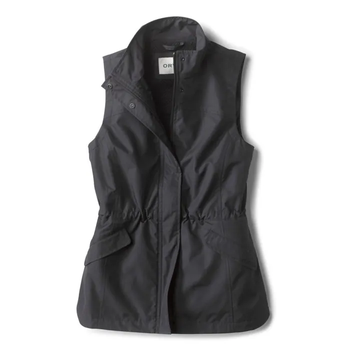 Women PackAndGo Vest Black Orvis Jackets