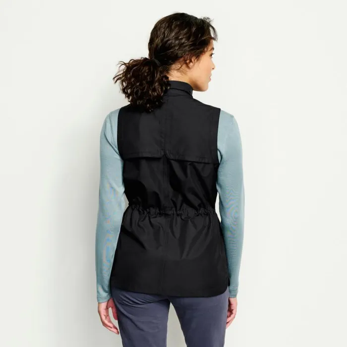 Women PackAndGo Vest Black Orvis Jackets