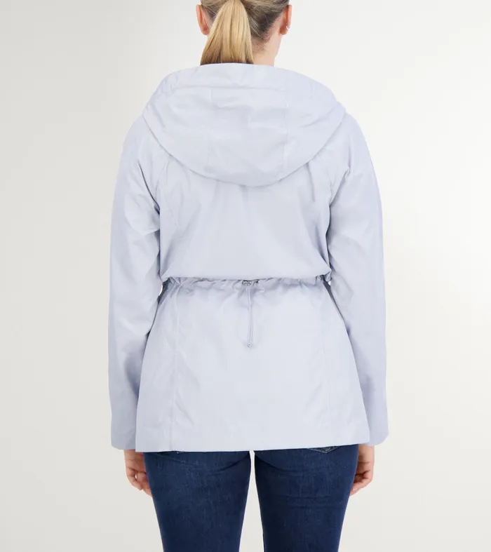 Women Packable Travel Rain Anorak Mist Cole Haan Outerwear