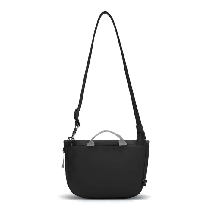 Women Pacsafereg Go Saddle Crossbody Bag Jet Black Orvis Packs and Bags