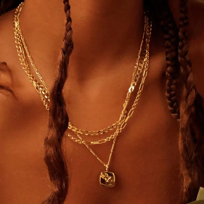 Women Pendant Necklaces Daisy London Jewellery Alexa Necklace 18Ct Gold Plate