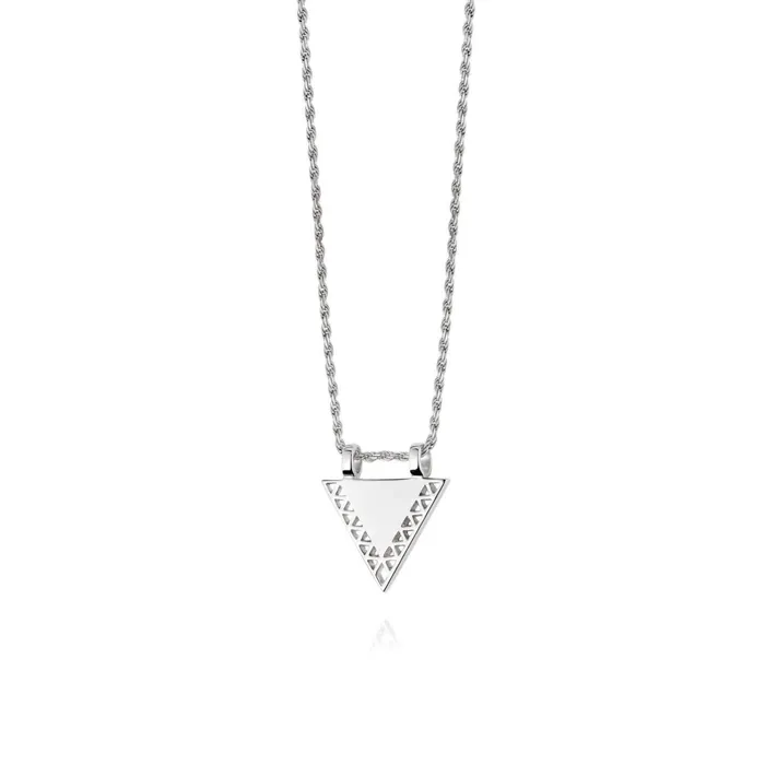 Women Pendant Necklaces Daisy London Jewellery Artisan Stamped Necklace Sterling Silver Women Pendant Necklaces Daisy London Jewellery Artisan Stamped Necklace Sterling Silver