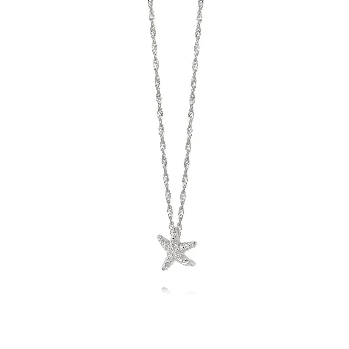 Women Pendant Necklaces Daisy London Jewellery Isla Starfish Chain Necklace Sterling Silver Women Pendant Necklaces Daisy London Jewellery Isla Starfish Chain Necklace Sterling Silver