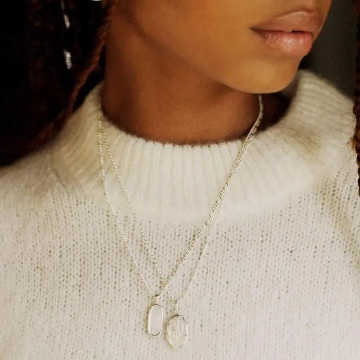 Women Pendant Necklaces Daisy London Jewellery Lavender Flower Necklace Sterling Silver