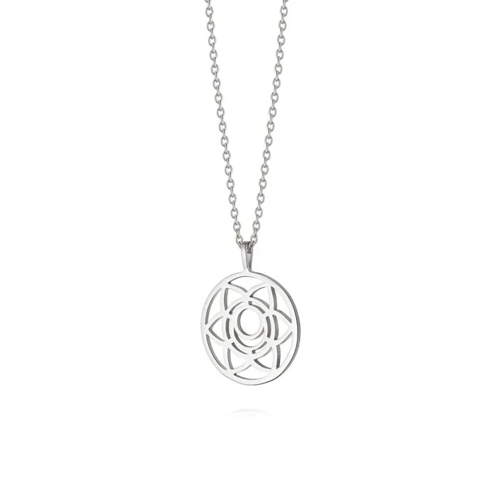 Women Pendant Necklaces Daisy London Jewellery Sacral Chakra Necklace Silver