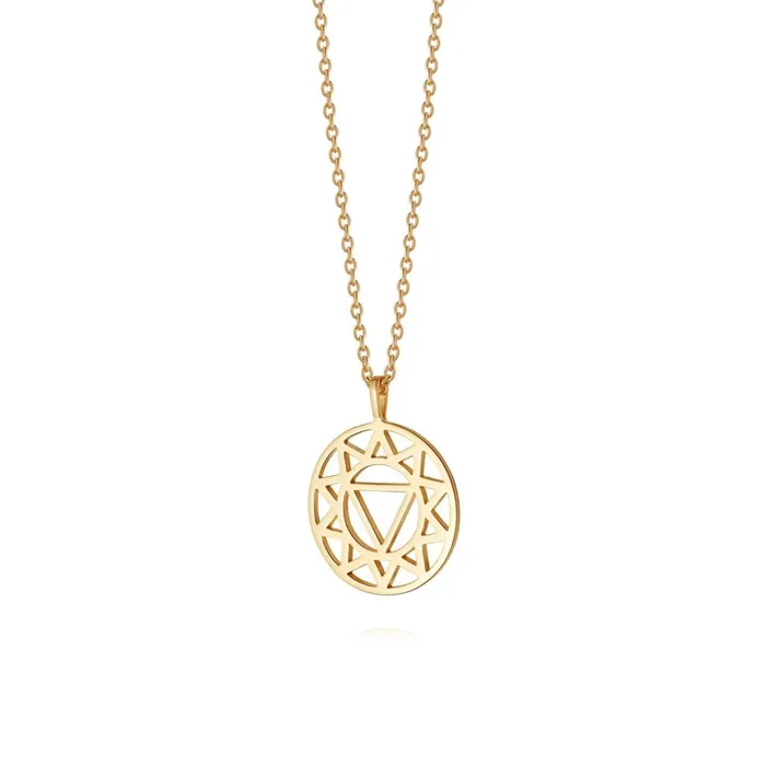 Women Pendant Necklaces Daisy London Jewellery Solar Plexus Chakra Necklace 18Ct Gold Plate Women Pendant Necklaces Daisy London Jewellery Solar Plexus Chakra Necklace 18Ct Gold Plate