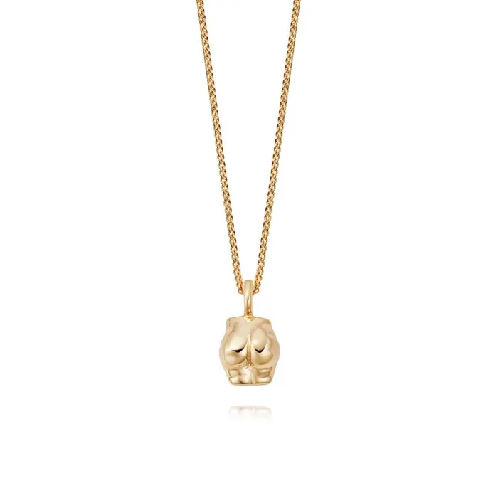Women Pendant Necklaces Daisy London Jewellery Vita Bum Pendant 18ct Gold Plate Women Pendant Necklaces Daisy London Jewellery Vita Bum Pendant 18ct Gold Plate