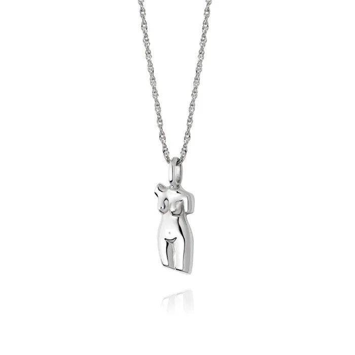 Women Pendant Necklaces Daisy London Jewellery Vita Necklace Sterling Silver