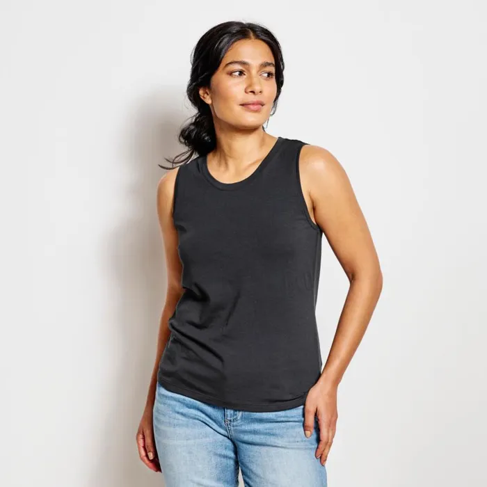 Women Perfect Tank Top Black Orvis Shirts
