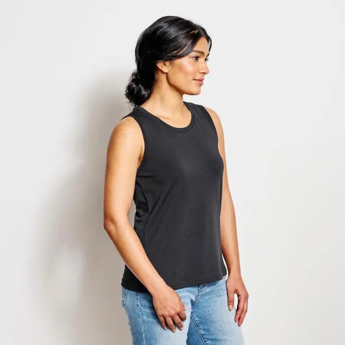 Women Perfect Tank Top Black Orvis Shirts