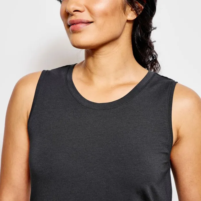 Women Perfect Tank Top Black Orvis Shirts