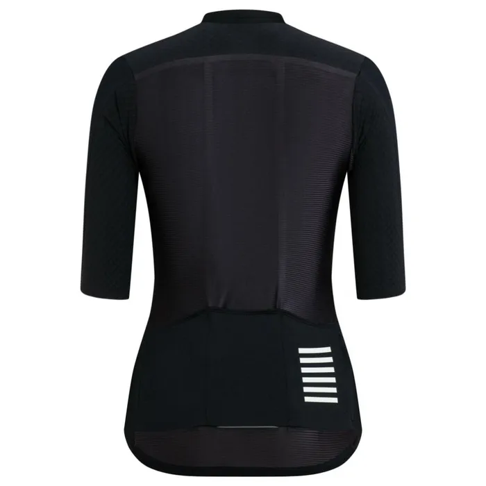 Women Pro Team Aero Cycling Jersey Blackwhite Rapha Jerseys