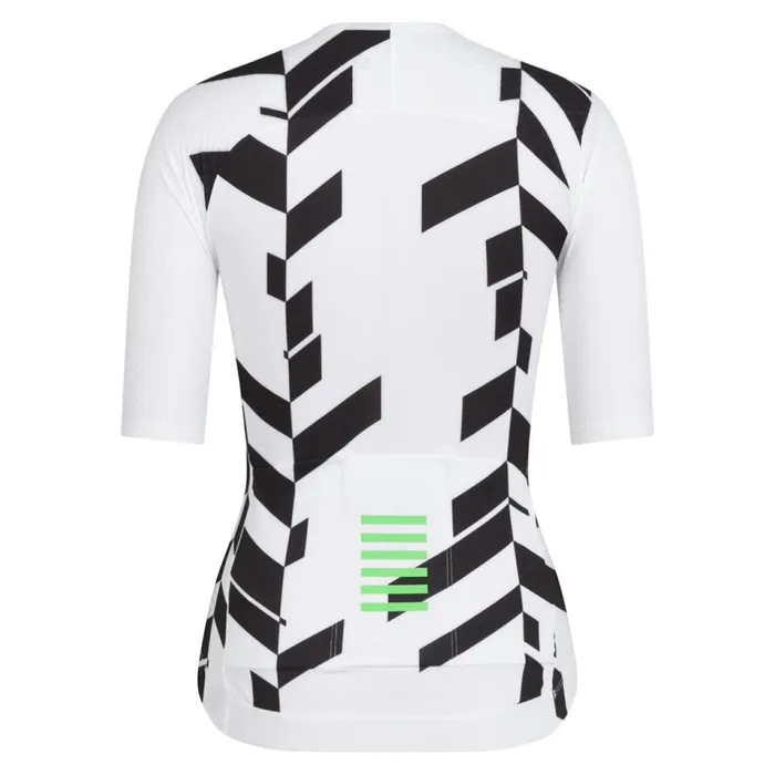 Women Pro Team Aero Jersey 8211 Data Print Multicolour 8211 Data Print Rapha Archive