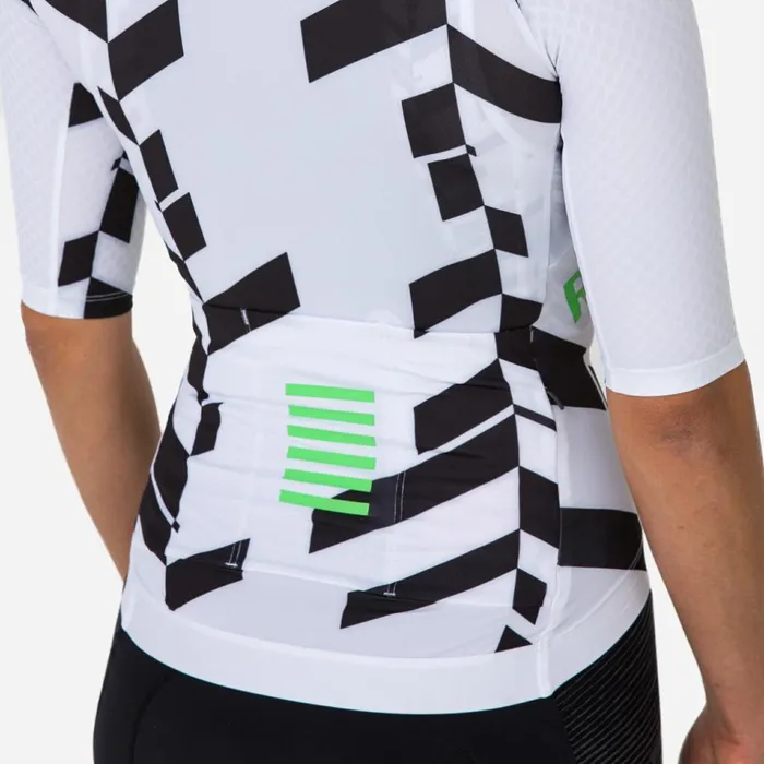 Women Pro Team Aero Jersey 8211 Data Print Multicolour 8211 Data Print Rapha Archive