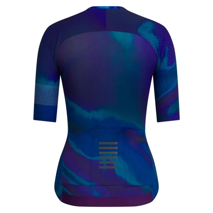 Women Pro Team Aero Jersey 8211 Oil Slick Multicolour 8211 Oil Slick Rapha Jerseys