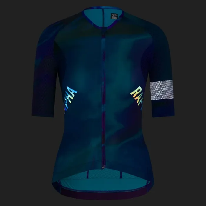 Women Pro Team Aero Jersey 8211 Oil Slick Multicolour 8211 Oil Slick Rapha Jerseys
