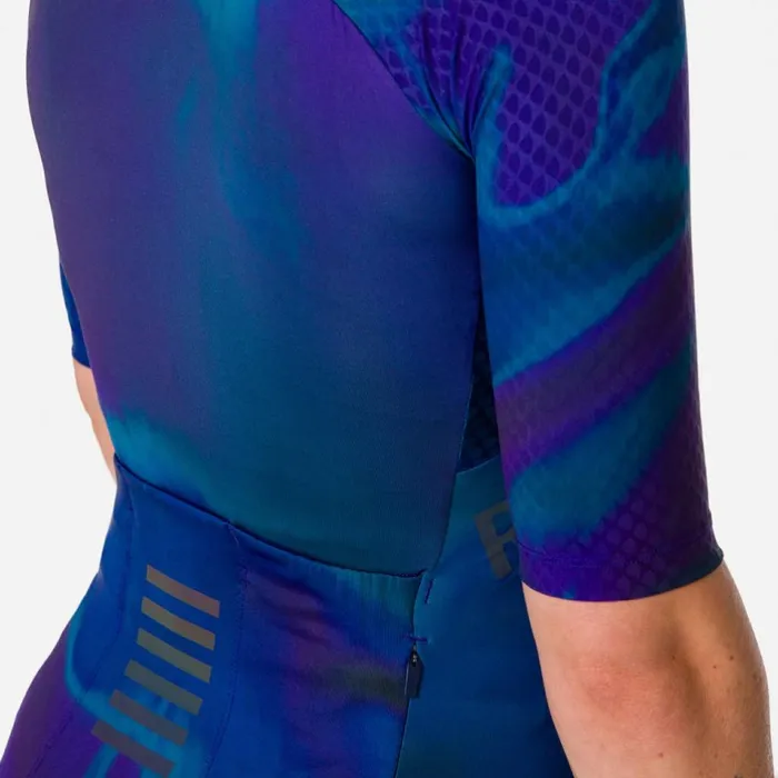 Women Pro Team Aero Jersey 8211 Oil Slick Multicolour 8211 Oil Slick Rapha Jerseys