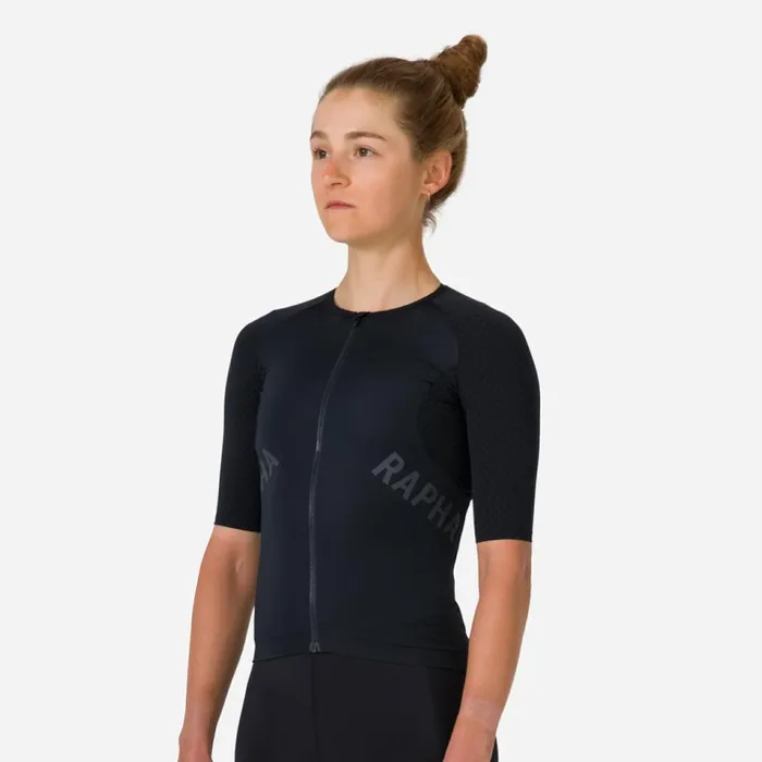 Women Pro Team Aero Jersey Whiteblackgreypetrol Bluejewelled Bluesilver Gray Rum Raisin Rapha Jerseys