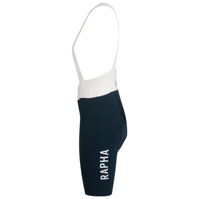 Women Pro Team Bib Shorts III 8211 Regular Green Whiteblackwhitedark Navy White Rapha Bibs Shorts and Tights