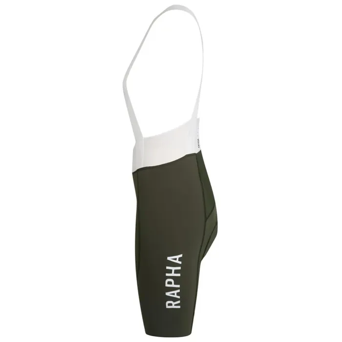 Women Pro Team Bib Shorts III 8211 Regular Green Whiteblackwhitedark Navy White Rapha Bibs Shorts and Tights