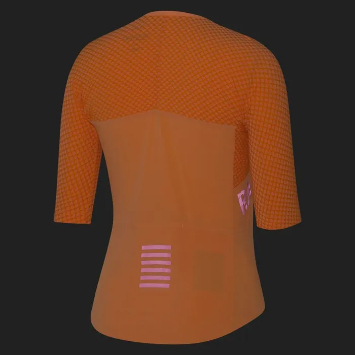 Women Pro Team Crit Jersey Chartreusegecko Yellowpeachorangedark Navydark Grey Rapha Jerseys