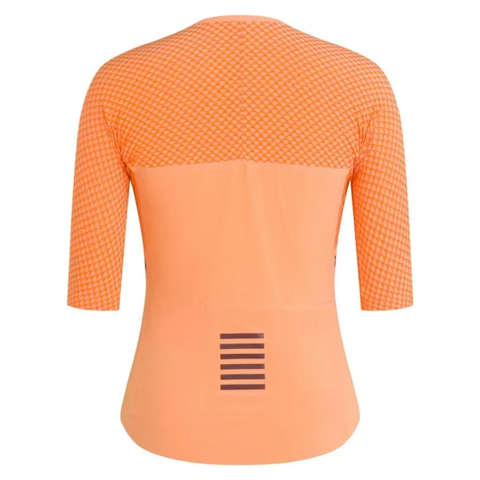 Women Pro Team Crit Jersey Chartreusegecko Yellowpeachorangedark Navydark Grey Rapha Jerseys