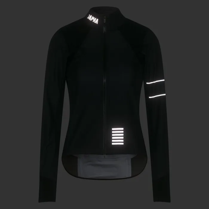 Women Pro Team GORETEX Rain Jacket Blackblack Rapha Jackets and Vests
