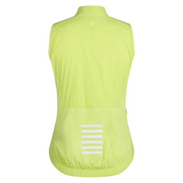 Women Pro Team Insulated Gilet Urban Chic White Alyssumblackwhitejewelled Bluewhitelime Greenwhite Rapha Jackets and Vests