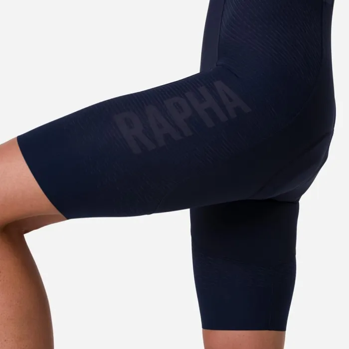 Women Pro Team Powerweave Bib Shorts Dark Navyblack Rapha Bibs Shorts and Tights