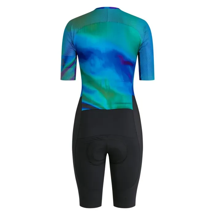 Women Pro Team Roadsuit 8211 Oil Slick Multicolour 8211 Oil Slick Rapha Jerseys