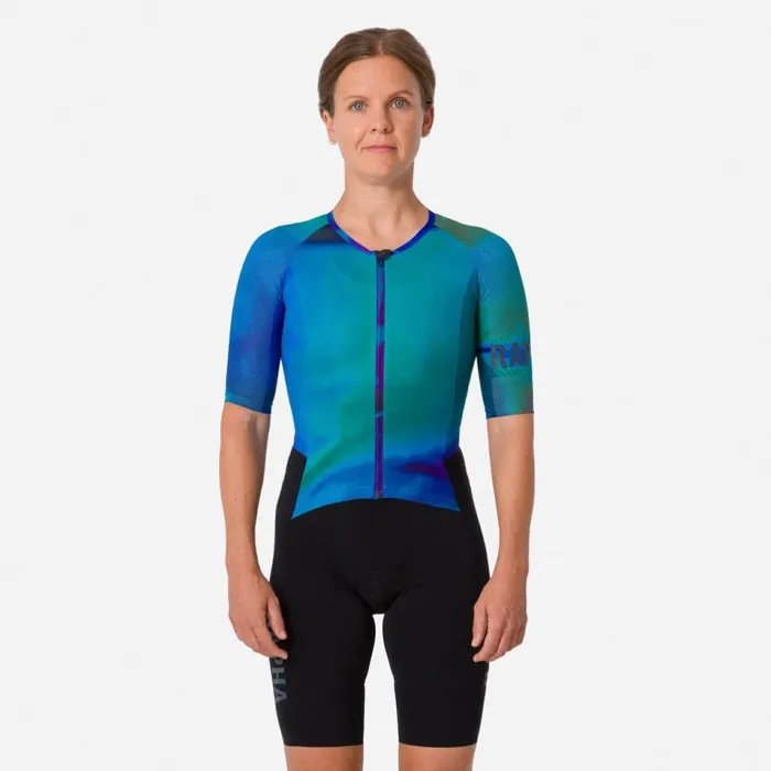 Women Pro Team Roadsuit 8211 Oil Slick Multicolour 8211 Oil Slick Rapha Jerseys