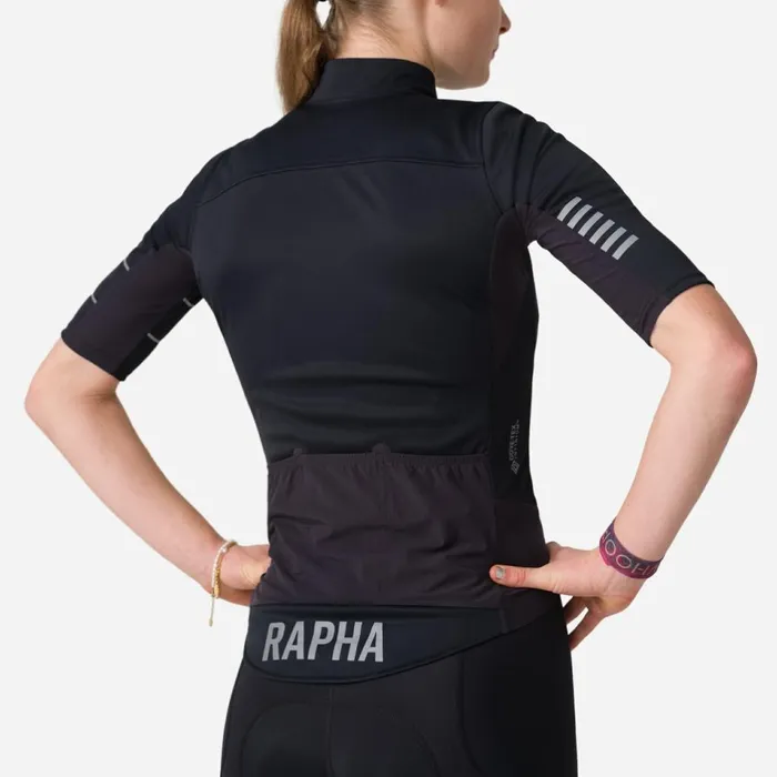 Women Pro Team Windstopper Jersey Blacksilversilversilver Reflectivemushroom Silverprovincial Blue Silver Reflectivelime Greensilver Rapha Jerseys