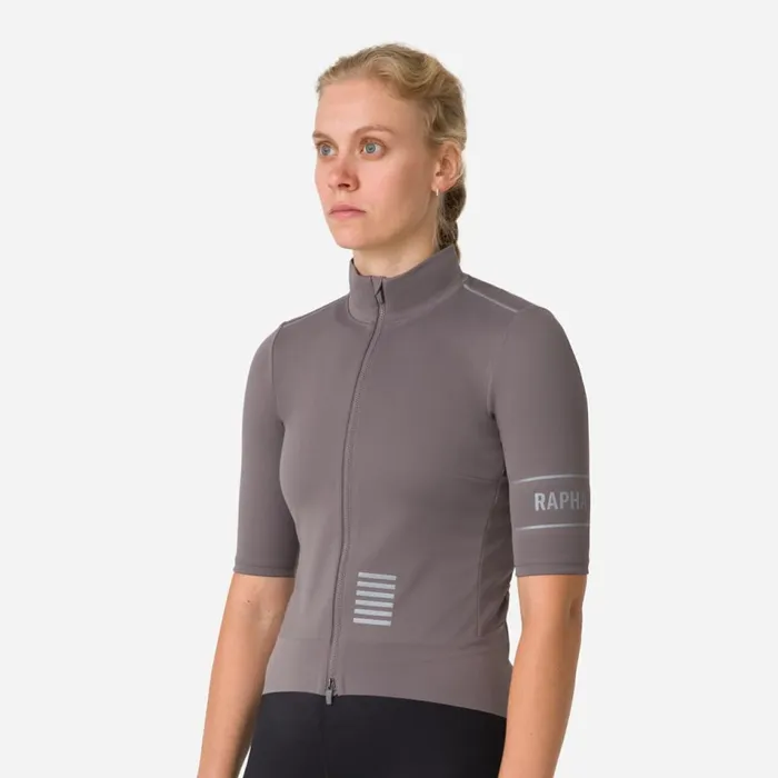 Women Pro Team Windstopper Jersey Blacksilversilversilver Reflectivemushroom Silverprovincial Blue Silver Reflectivelime Greensilver Rapha Jerseys