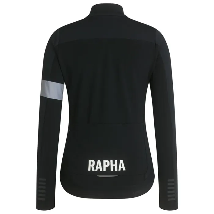 Women Pro Team Winter Jacket Blackwhitereddark Redbluepeach Rapha Archive