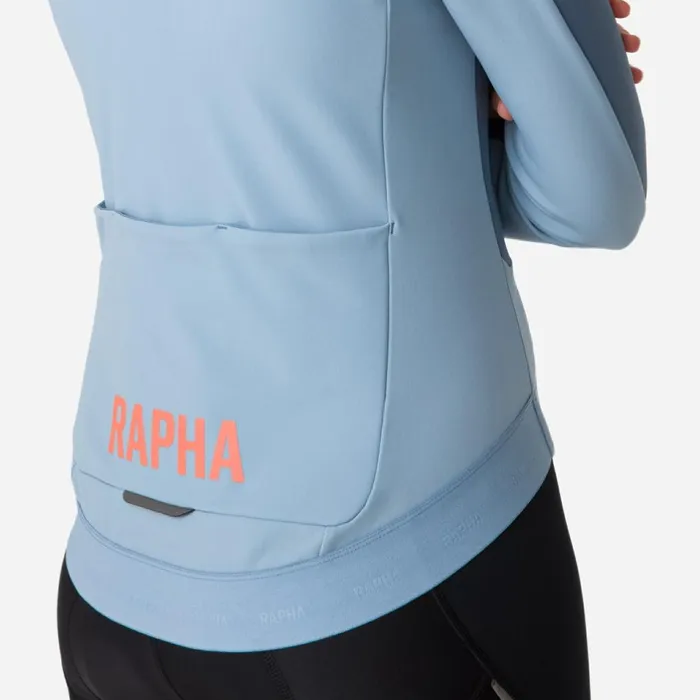 Women Pro Team Winter Jacket Blackwhitereddark Redbluepeach Rapha Archive
