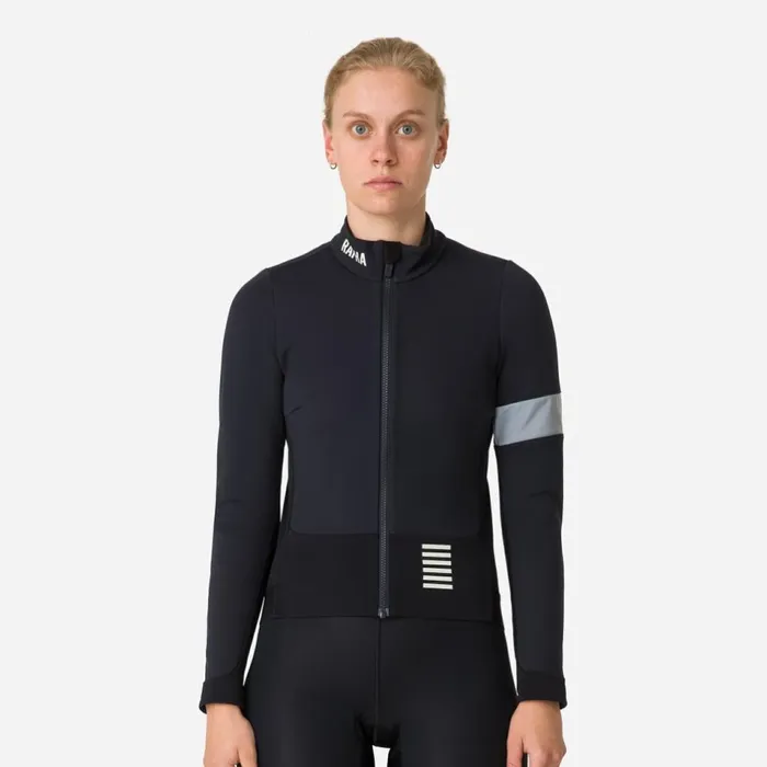 Women Pro Team Winter Jacket Blackwhitereddark Redbluepeach Rapha Archive