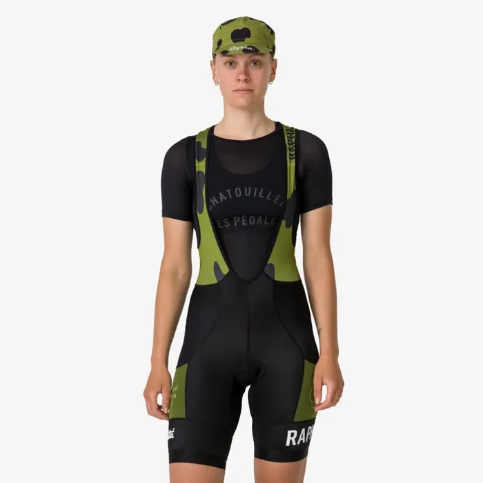 Women Rapha Patta PTT Cargo Bib Shorts Multicolour Rapha Archive