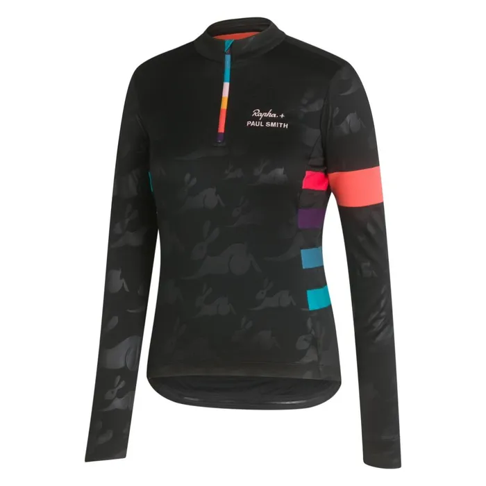 Women Rapha Paul Smith Classic LS Jersey Multicolour Rapha Jerseys