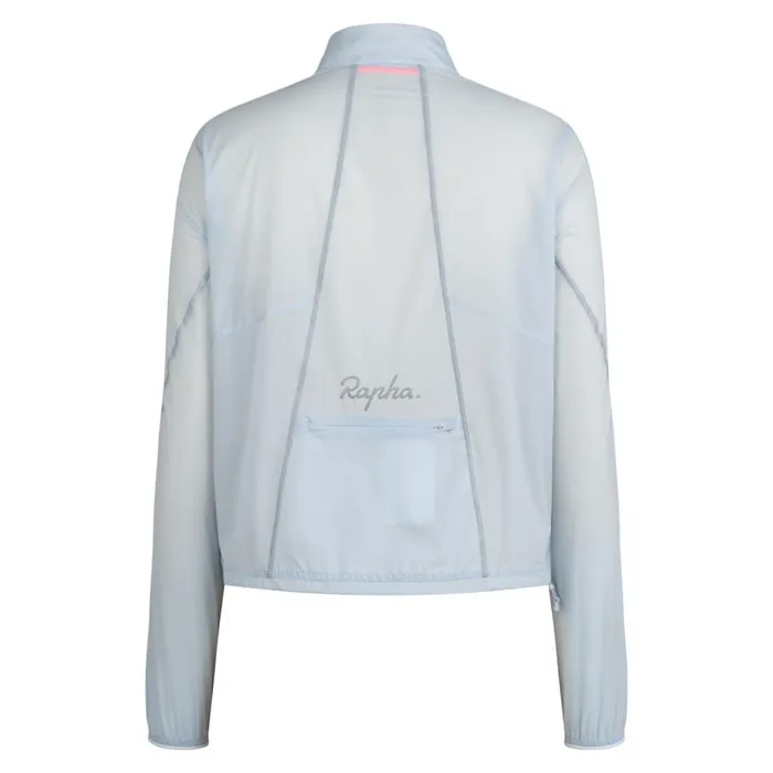 Women Rapha Wind Jacket Arctic Ice Silver Reflectiveblackgreyjewelled Bluejewelled Blueplum Caspia Plum Caspiatantan Rapha Jackets and Vests