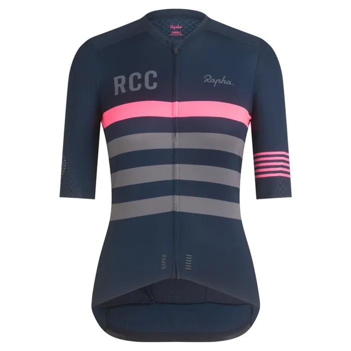Women RCC Pro Team Aero Jersey Dark Navy Rapha Jerseys