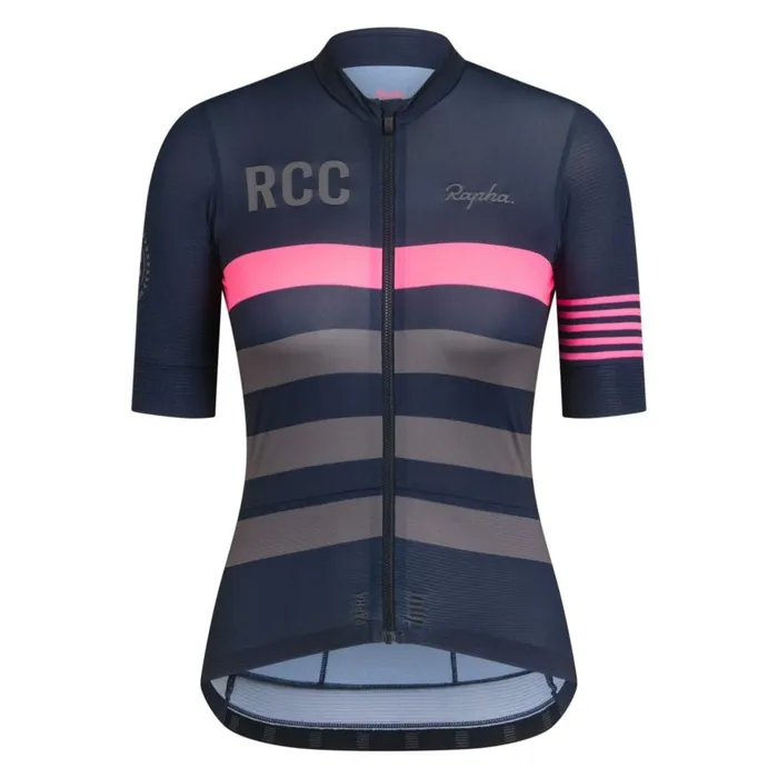 Women RCC Pro Team Jersey Dark Navy Rapha Jerseys