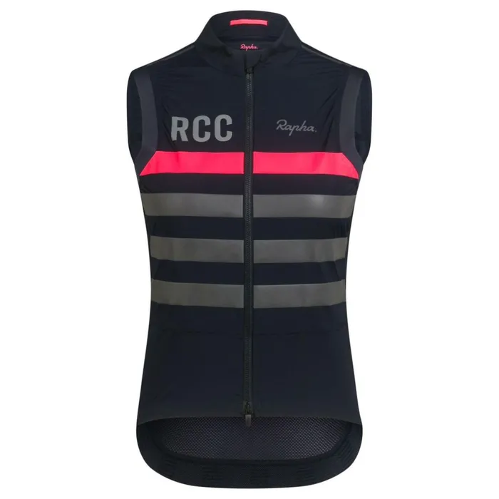 Women RCC Pro Team Lightweight Gilet Dark Navy Rapha Jackets and Vests