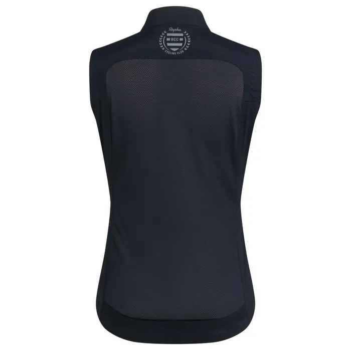 Women RCC Pro Team Lightweight Gilet Dark Navy Rapha Jackets and Vests Women RCC Pro Team Lightweight Gilet Dark Navy Rapha Jackets and Vests