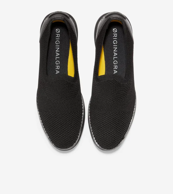 Women riginalGrand Cloudfeel Meridian Loafer Black Knitblack Cole Haan Loafers and Drivers